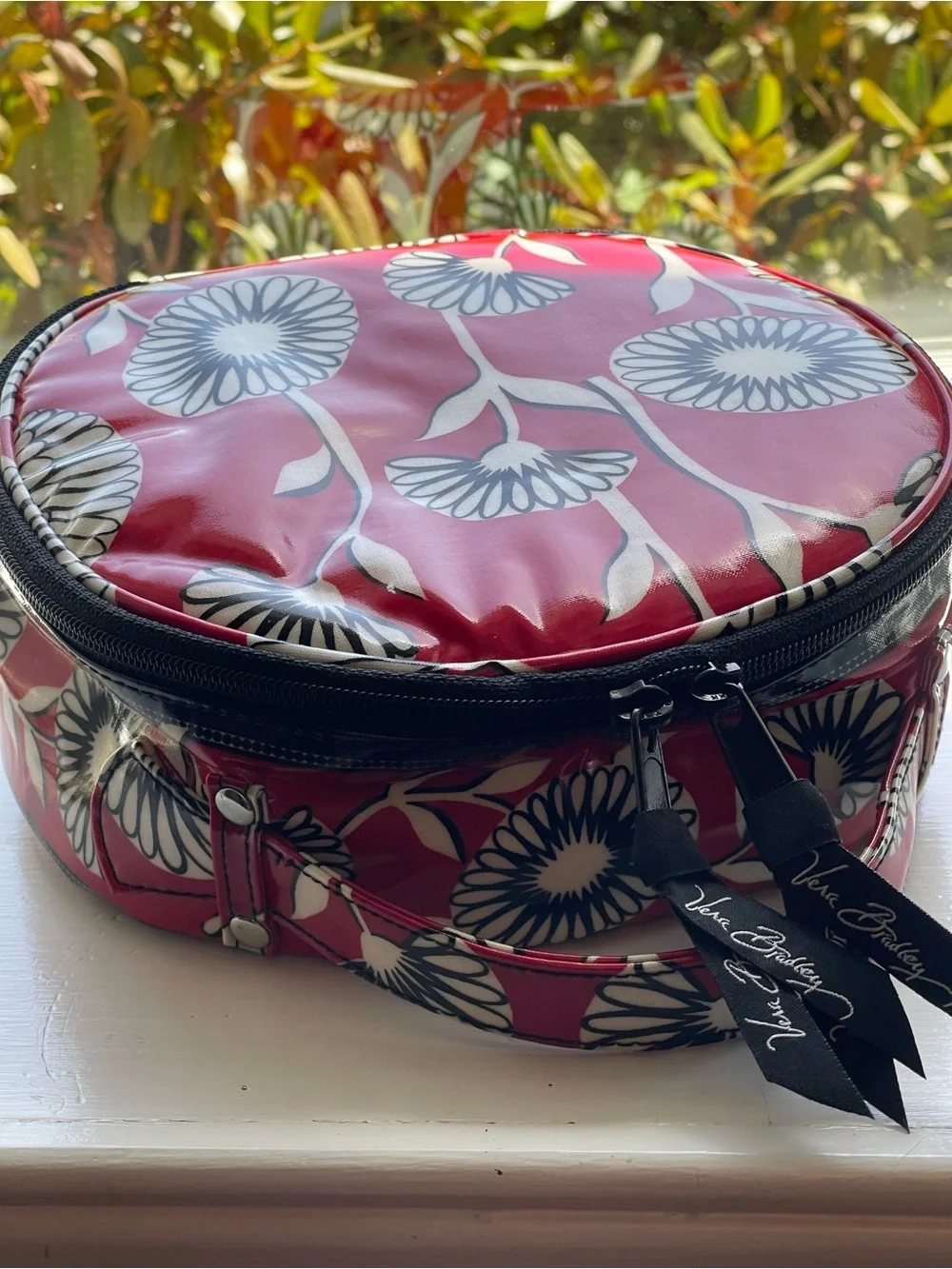 Vera Bradley cosmetic travel bag